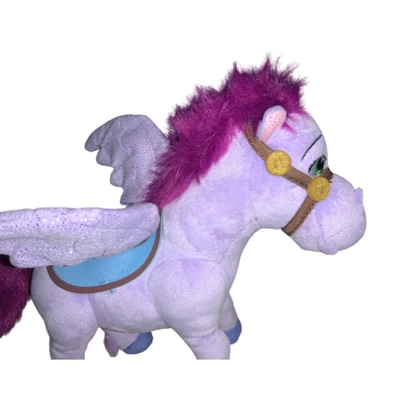 Disney Junior Sofia The First Minimus Purple Pegasus Pony Plush 8” Stuffed Toy - Picture 5 of 12
